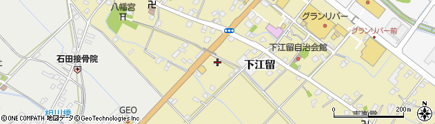 静岡県焼津市下江留1137周辺の地図