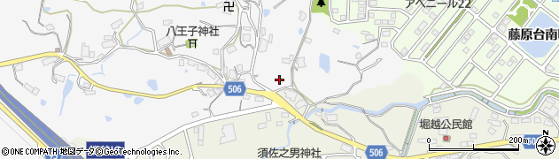 兵庫県神戸市北区八多町柳谷1051周辺の地図