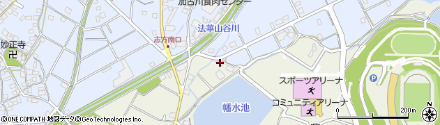 兵庫県加古川市志方町上冨木545周辺の地図