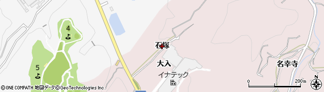 愛知県西尾市鳥羽町（石塚）周辺の地図