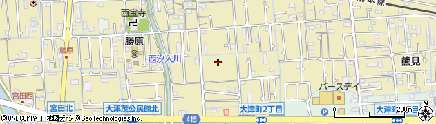 兵庫県姫路市勝原区（山戸）周辺の地図