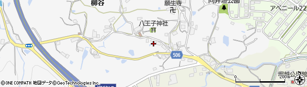 兵庫県神戸市北区八多町柳谷1105周辺の地図