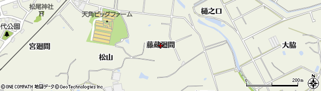 愛知県美浜町（知多郡）上野間（藤蔵廻間）周辺の地図