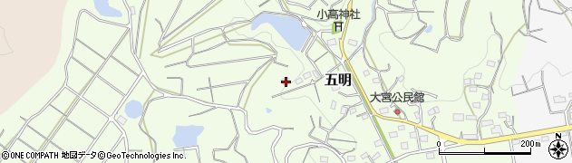 静岡県掛川市五明736周辺の地図
