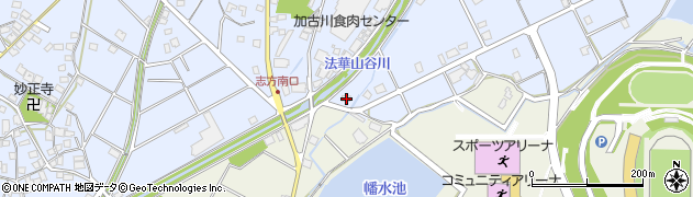 兵庫県加古川市志方町上冨木554周辺の地図