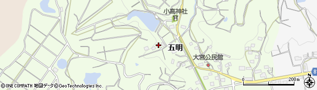 静岡県掛川市五明744周辺の地図