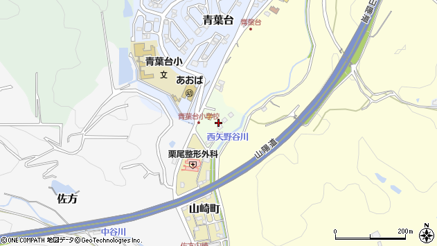 〒678-0065 兵庫県相生市西谷町の地図