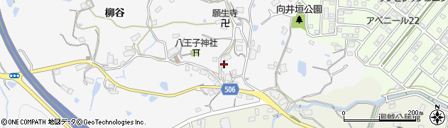 兵庫県神戸市北区八多町柳谷1075周辺の地図
