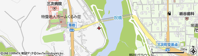 広島県三次市粟屋町2879周辺の地図