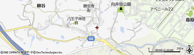 兵庫県神戸市北区八多町柳谷1055周辺の地図