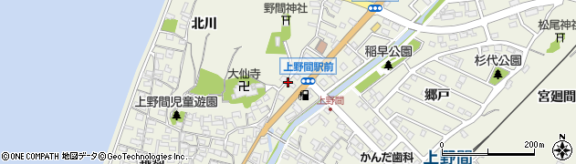 愛知県知多郡美浜町上野間天神前周辺の地図