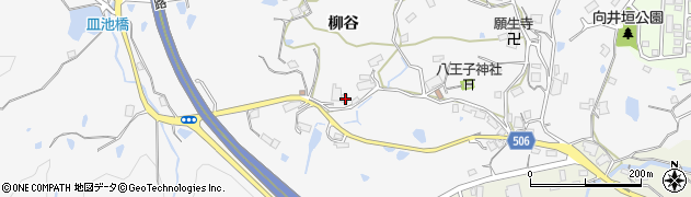兵庫県神戸市北区八多町柳谷1198周辺の地図