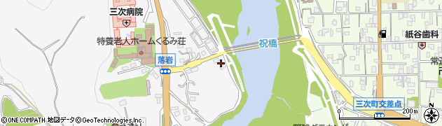 広島県三次市粟屋町2881周辺の地図