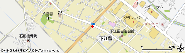 静岡県焼津市下江留1303周辺の地図