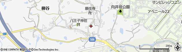 兵庫県神戸市北区八多町柳谷1073周辺の地図