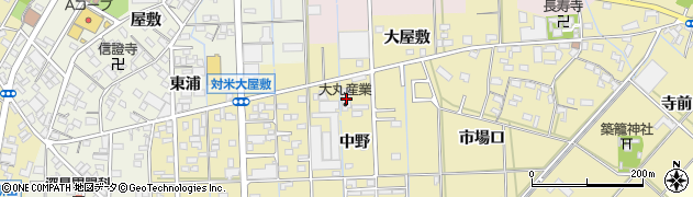 愛知県西尾市一色町対米中野41周辺の地図