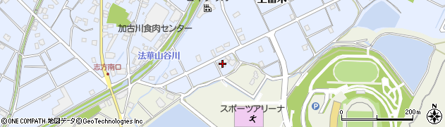 兵庫県加古川市志方町上冨木510周辺の地図