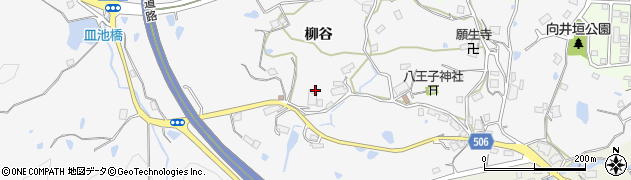 兵庫県神戸市北区八多町柳谷1196周辺の地図