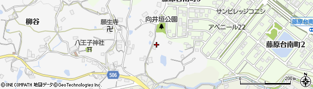 兵庫県神戸市北区八多町柳谷351周辺の地図