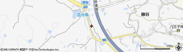 兵庫県神戸市北区八多町柳谷1252周辺の地図