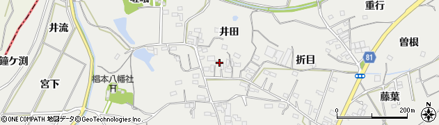 愛知県豊橋市石巻本町（井田）周辺の地図