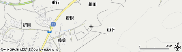 愛知県豊橋市石巻本町山下周辺の地図