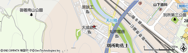 特殊電極株式会社　トッププレート工場周辺の地図