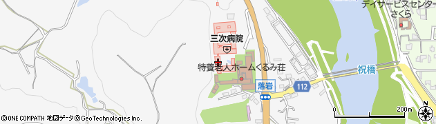 広島県三次市粟屋町1743周辺の地図