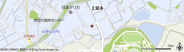 兵庫県加古川市志方町上冨木481周辺の地図