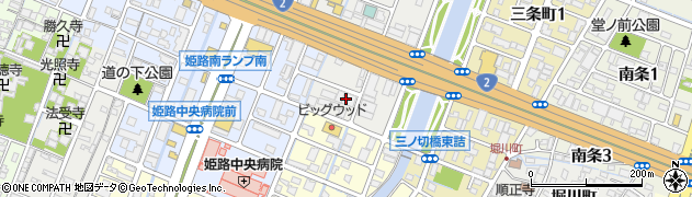 兵庫県姫路市飾磨区野田町20周辺の地図