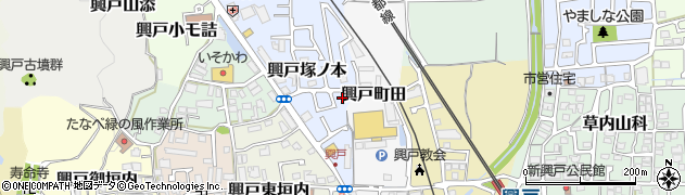 ダスキン　興戸支店周辺の地図