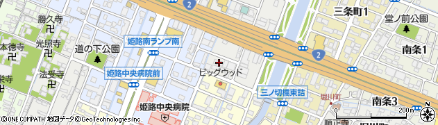 兵庫県姫路市飾磨区野田町24周辺の地図