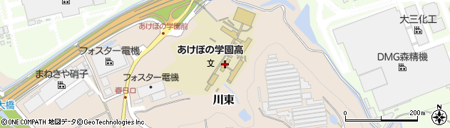 三重県立あけぼの学園高等学校周辺の地図