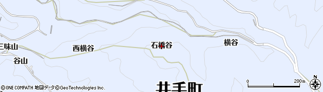 京都府井手町（綴喜郡）多賀（石橋谷）周辺の地図