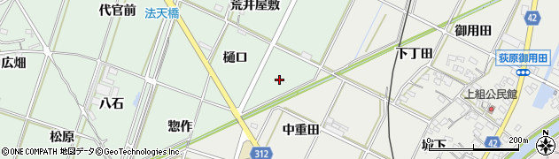 愛知県西尾市吉良町富田（沖田）周辺の地図