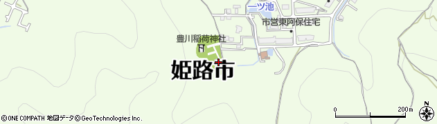 祖道神社周辺の地図