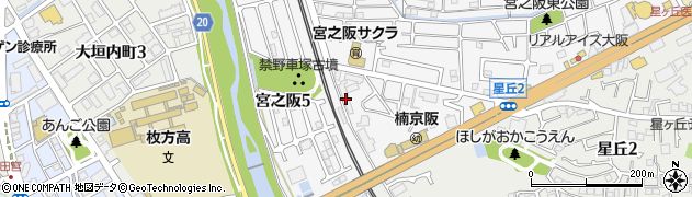 ヘアサロン・ジュベル　宮之阪店周辺の地図