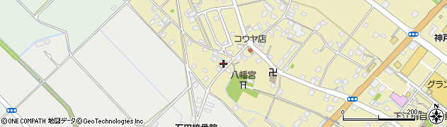 静岡県焼津市下江留2153周辺の地図