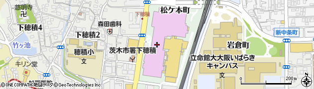 丸亀製麺 イオンモール茨木店周辺の地図