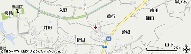 愛知県豊橋市石巻本町（重行）周辺の地図