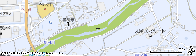 都田川周辺の地図