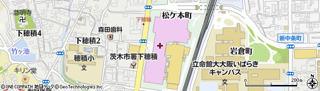 ベストハンズ　イオンモール茨木店周辺の地図