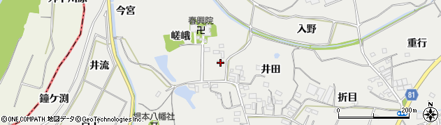 愛知県豊橋市石巻本町（嵯峨）周辺の地図