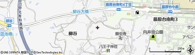 兵庫県神戸市北区八多町柳谷888周辺の地図