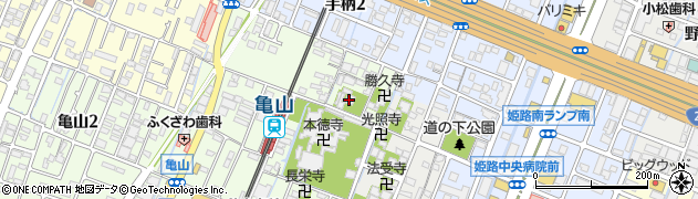 浄福寺周辺の地図
