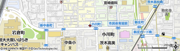 Ｂｒｉｌｌｉａ茨木下中条管理事務所周辺の地図