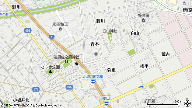 〒441-0101 愛知県豊川市宿町の地図