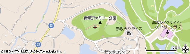 赤磐市シルバー人材センター（公益社団法人）　赤坂事業所周辺の地図
