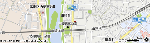 兵庫県姫路市飾磨区山崎1042周辺の地図