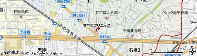 三菓亭周辺の地図